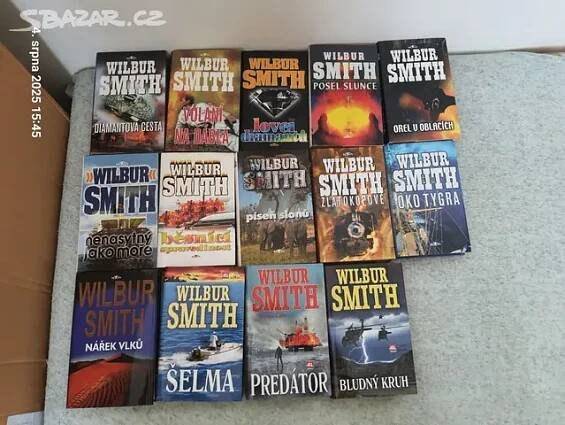 Sada knih - WILBUR SMITH