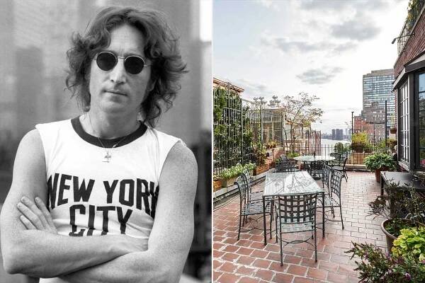 John Lennon's NYC Penthouse Where He Lived with Mistress May Pang Is for Sale for $5.5M