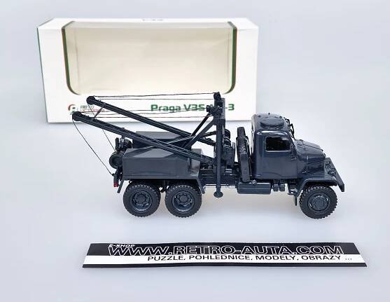 Praga AV-3 Odtahovka šedá 1:43 MODIMIO