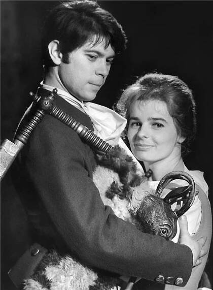 Strakonický dudák - 16.05.1968, Martin Štěpánek (Švanda), Jaroslava Tvrzníková (Dorotka) 