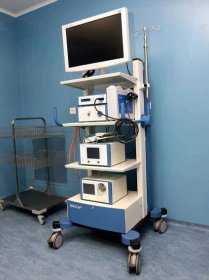 Nové operační sály v nemocnici Atlas ve Zlíně.  Artroskopická věž