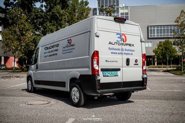 Fiat e-Ducato rozmery