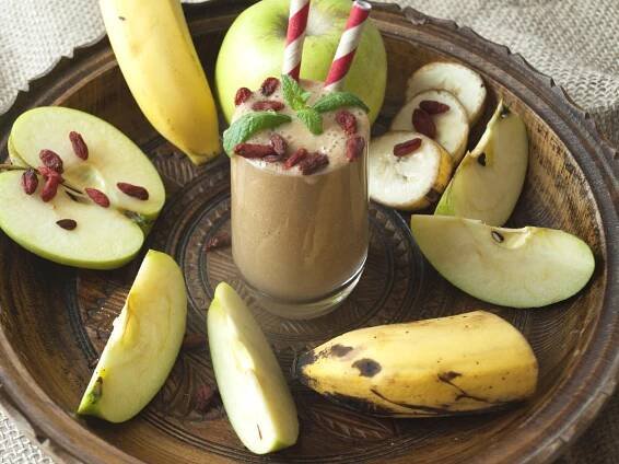 RAŇAJKOVÉ BANÁNOVÉ SMOOTHIE S GOJI
