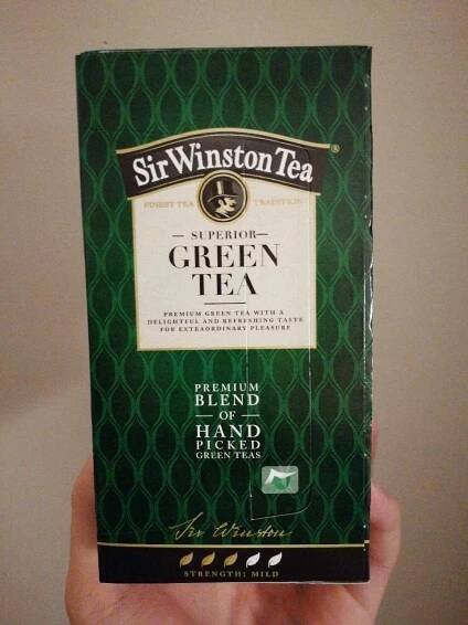 Podrobné informace o potravině Sir Winston Green Tea