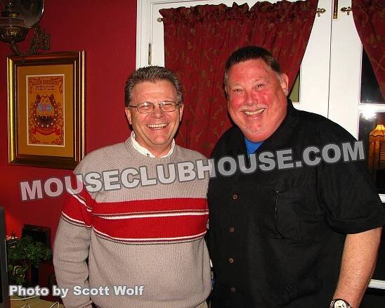Disneyland entertainers Jim Adams and Don Payne