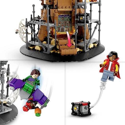 76261 LEGO® MARVEL SUPER HEROES Spider Mans větší funkce Showdown