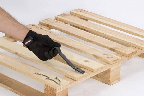 Páčidlo - vytahovač na hřebíky Kreator KRT464002 - 375mm, uhlíková ocel, 0.64kg
