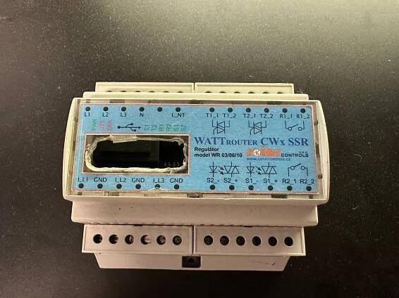 WATTROUTER CWx SSR mez měřicího modulu - Elektro