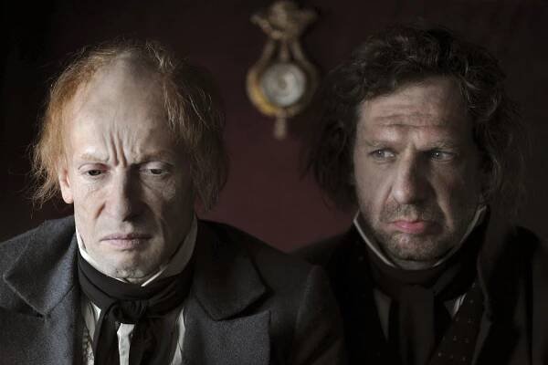 Anton Adasinsky, left, and Johannes Zeiler as Faust