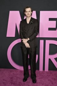 Christopher Briney attends the premiere of "Mean Girls" in New York City.
