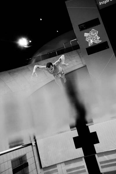 Paralympionik Jan Povýšil vystavuje v Olomouci. Fotí kolegy pod vodou