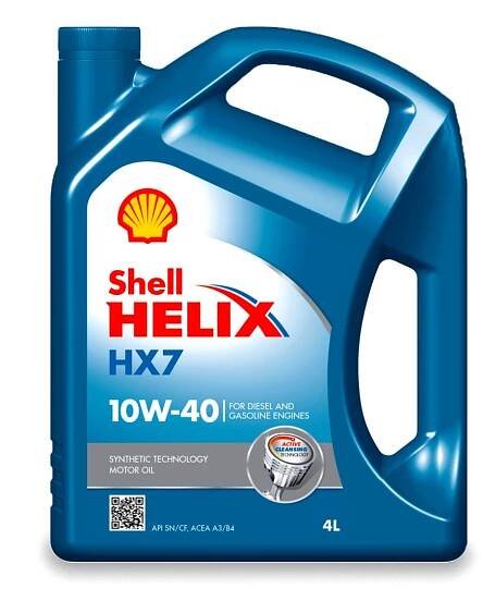 Shell Helix HX7 10W-40, 4L