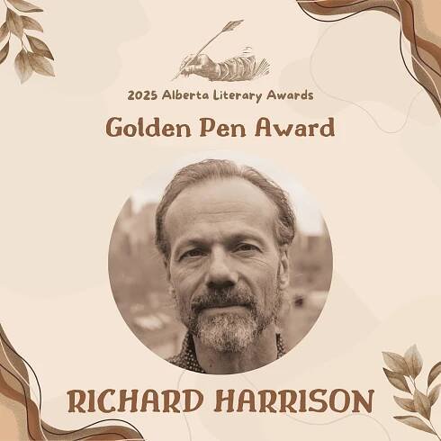 Richard Harrison Wins Golden Pen Award