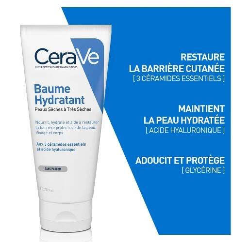 Baume Hydratant, Moisturising Cream Dry - Cerave | MyOrigines Parapharmacy Produit 