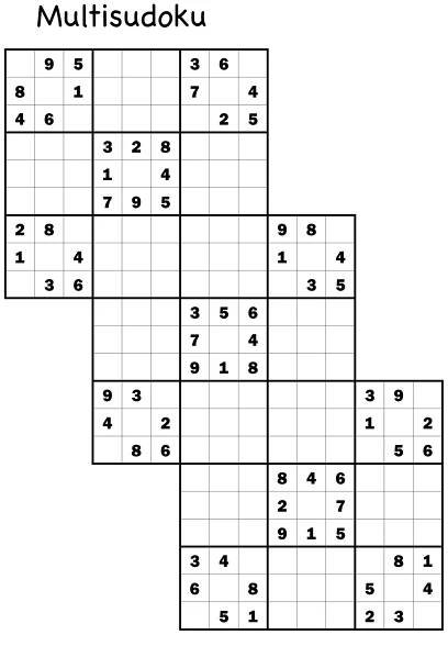 Multisudoku Turpress