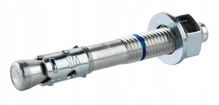 Kotvy do betonu ocelové M8 x 60 mm 100 ks mechanické Klimas LE-ZN Kód výrobce LE-ZN-08060(X100)