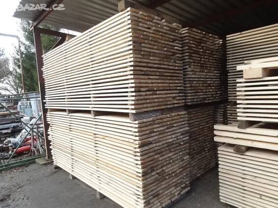 Stavební fošny, prkna, střešní latě - Blažovice - Bazar