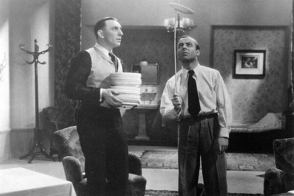 Muž, o kterém se mluví - Z filmu - Theo Lingen, Heinz Rühmann