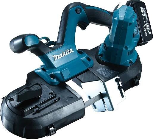DPB181RME aku pásová pila 18V, 2x 4,0 Ah, nabíječka DC18RC Makita 