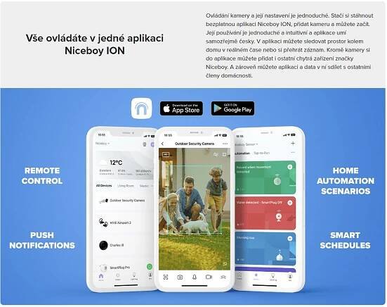 Niceboy ION Outdoor Security Camera / venkovní IP kamera / 1080p | Mironet.cz