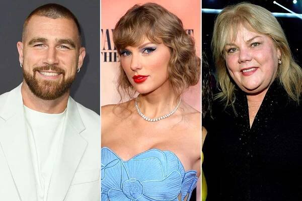 Travis Kelce Jokes He and Taylor Swift's Mom Andrea Are 'Tied' for 'No. 1 Swiftie'