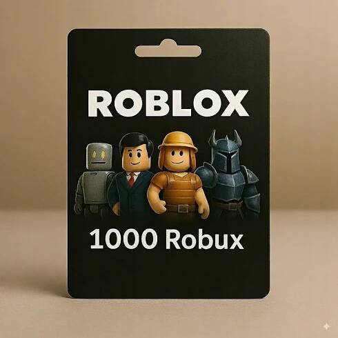 1000 Robux do Roblox – Digitální kód
