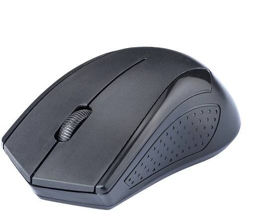C-TECH WLM-07/Kancelářská/Optická/1 200 DPI/Bezdrátová USB/Černá - BOHEMIA COMPUTERS 