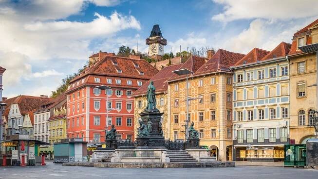 Hotely v Štýrský Hradec
