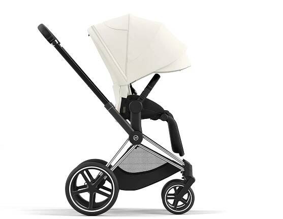 CYBEX Kočárek kombinovaný Priam 4.0 Chrome Black Off White Platinum