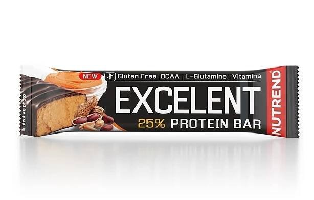 Nutrend tyčinka Excelent arašídové máslo 85g