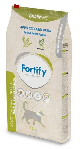 Fortify Adult Cat Large Breed Duck & Sweet Potato 3 kg
