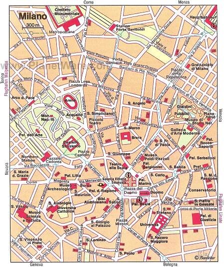 Milan Map