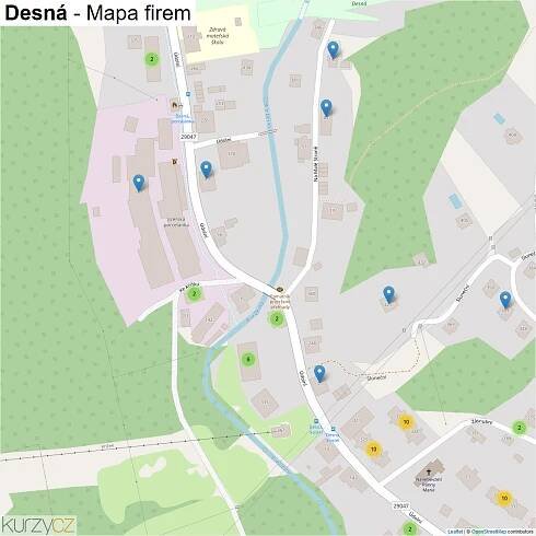 Desná - mapy | Kurzy.cz