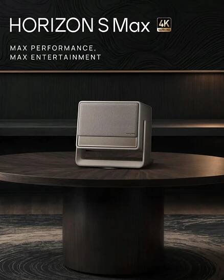 XGIMI Horizon S Max Projektor 4K Dolby Vision 3100 Lumen Harman Kardon Stav balení originální
