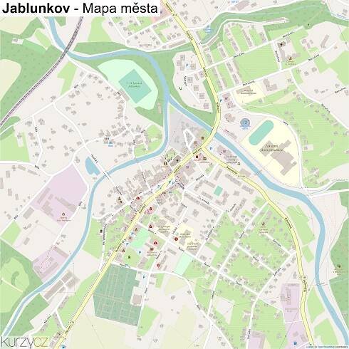 Jablunkov - mapy | Kurzy.cz