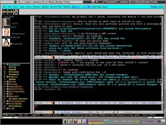 SXEmacs Screenshots