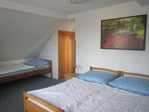 Třílůžkový pokoj s koupelnou - Haškovcova Lhota - foto 16