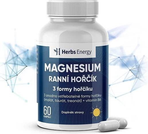 Herbs Energy Magnesium RANNÍ HOŘČÍK 60 kapslí