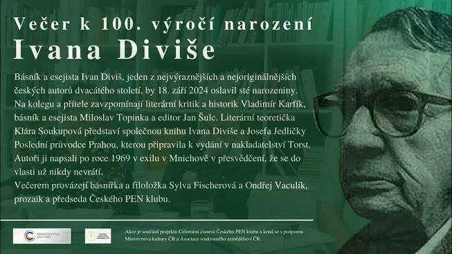 Večer k 100. výročí narození Ivana Diviše