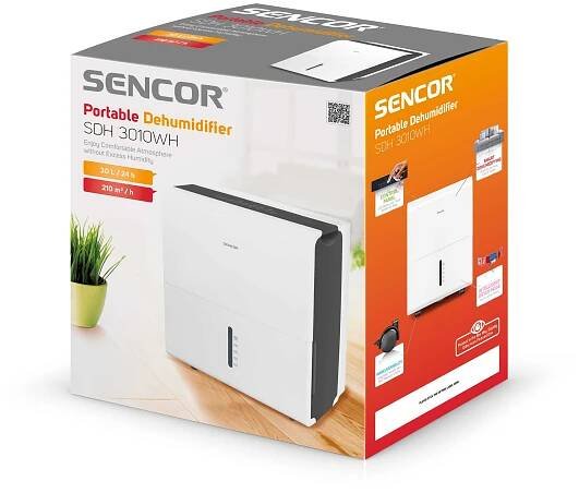 Odvlhčovač vzduchu | SDH 3010WH | Sencor.cz
