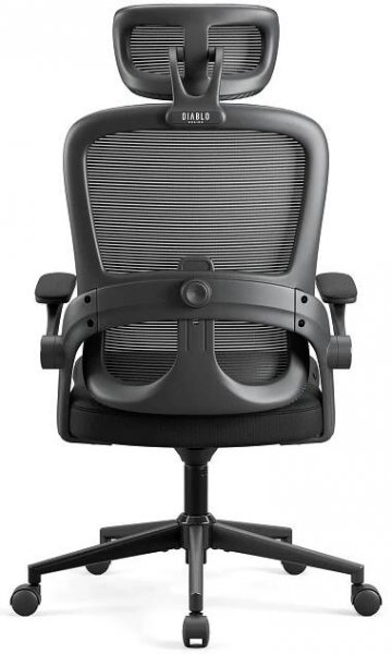 Ergonomická kancelářská židle Diablo V-Light: černá