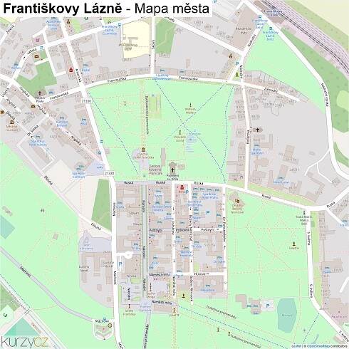 Františkovy Lázně - mapy | Kurzy.cz
