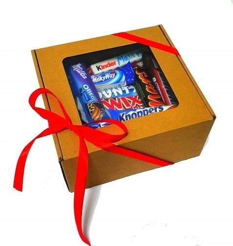 SADA SLADKOSTÍ MIX TYČINEK DÁRKOVÝ SUPER BOX PRO KAŽDOU PŘÍLEŽITOST NAROZENINY