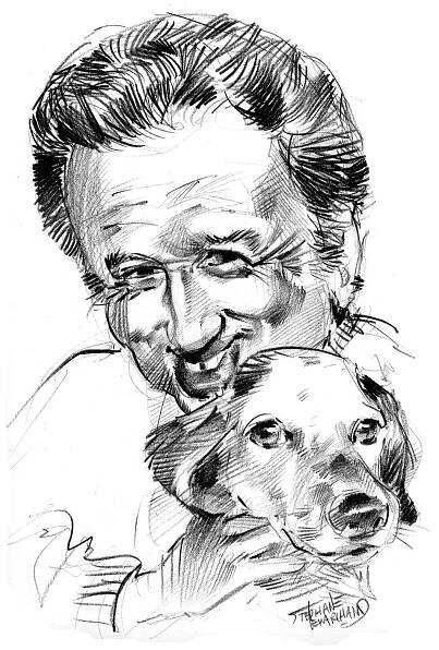 Súbor:Portrait Michel Drucker et son chien 2001.jpg