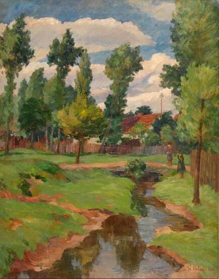 Soubor:František Holan – Krajina s potokem (1926).jpg – Wikipedie