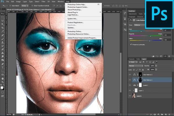 photoshop interface