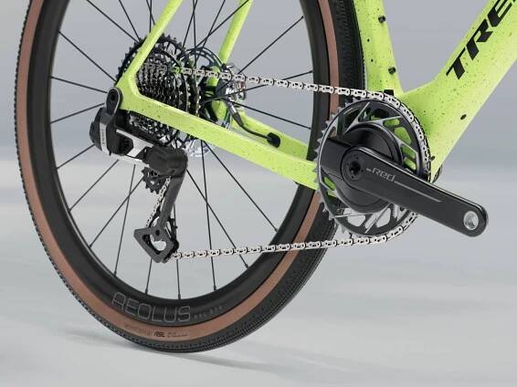 Trek CHECKMATE SLR 9 AXS 2026 Olive Drab/Glowstick | KOLA-VISEK.cz