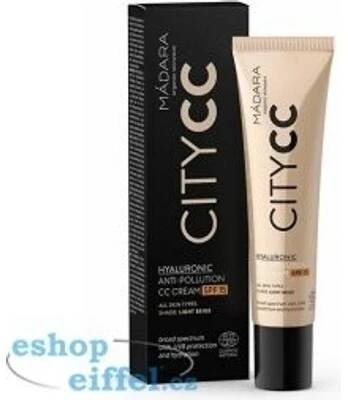 Mádara Hyaluronový CC krém SPF15 Light Beige 40 ml