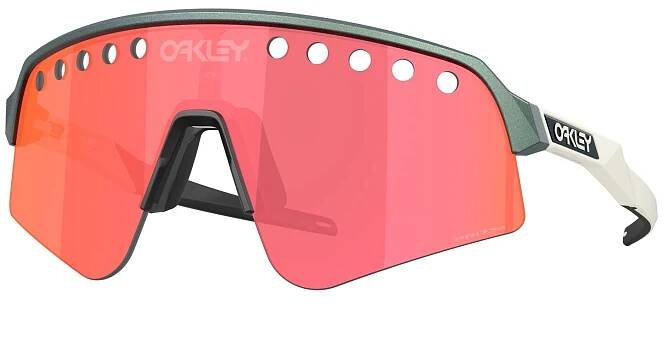 OAKLEY - brýle Sutro Lite Sweep Matte Silver Blue Colorshift / Prizm Trail Torch Lenses