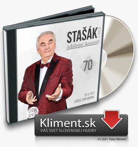 Peter Stašák a hostia: Jubilejný koncert (CD+DVD) - ModeRato